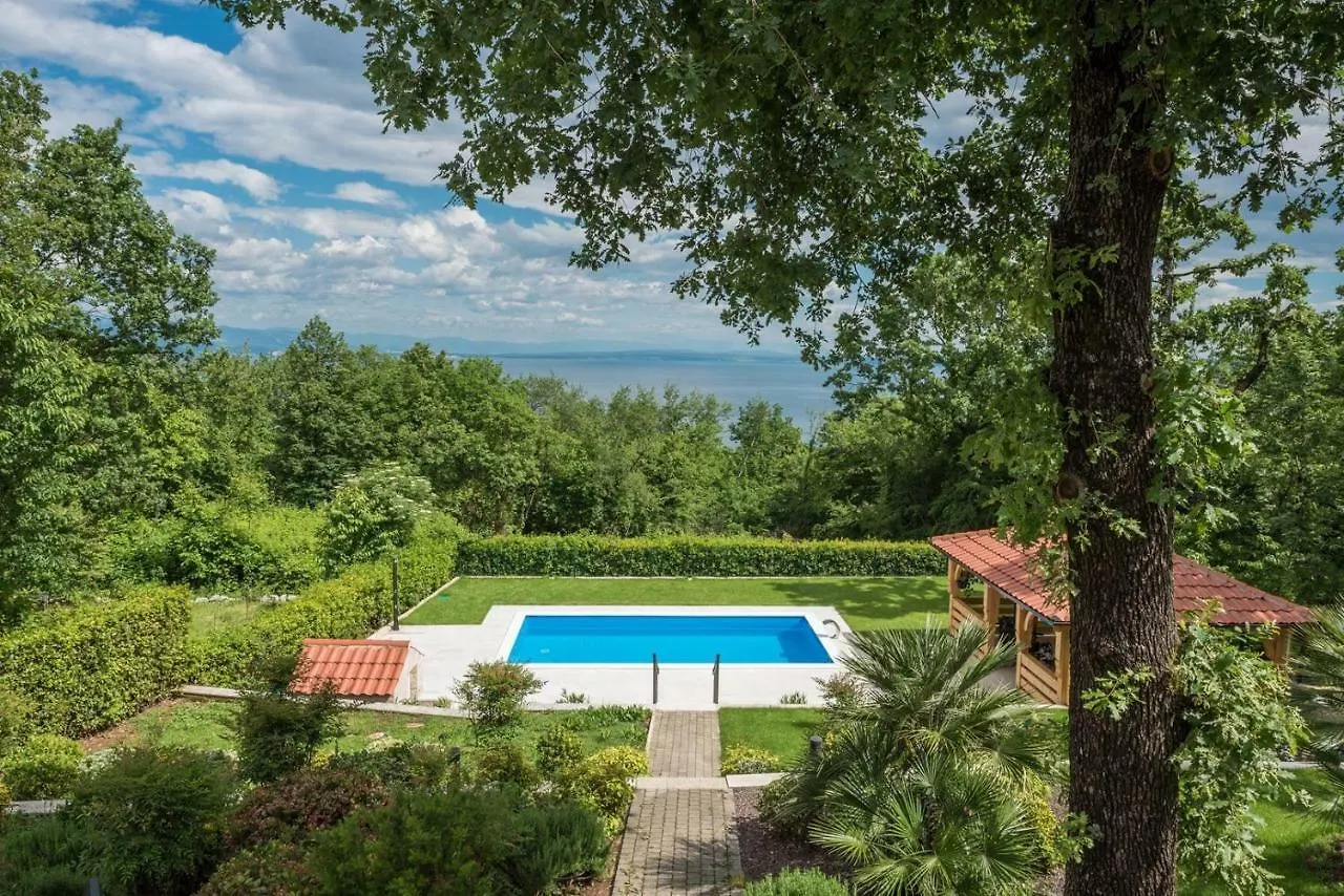 Villa Bona Ventura With Sea View Near Opatija Ičići